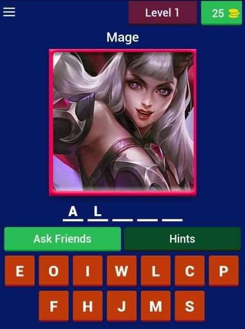 Hero Mobile Legends Quiz screenshot 7