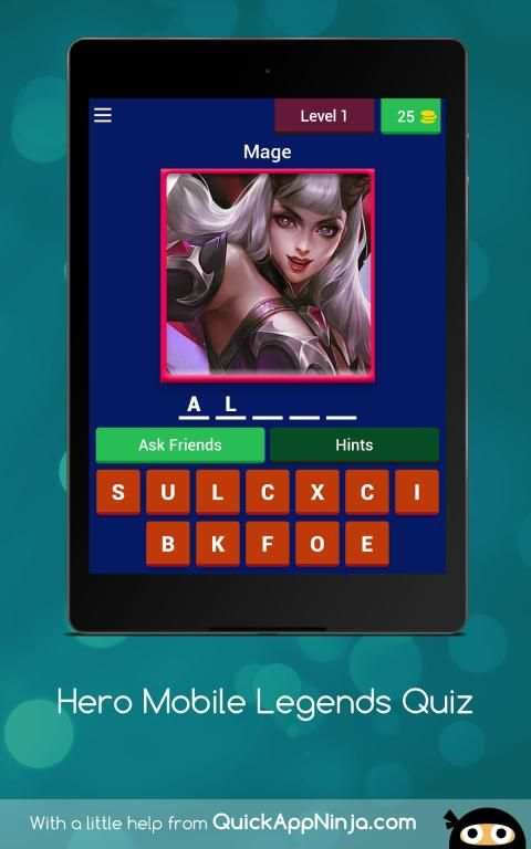 Hero Mobile Legends Quiz screenshot 14