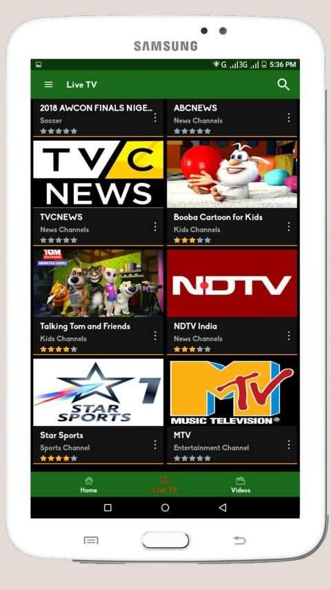 Naijtimes LiveTV स्क्रीनशॉट 1