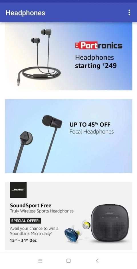 Headphones at Amazon screenshot 6