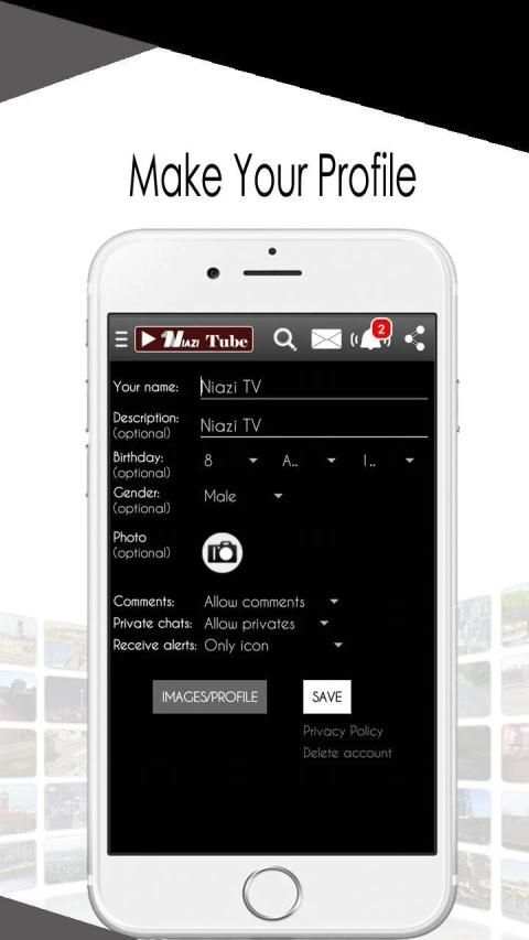 Niazi Tube (Social Sharing, Movies & Fun App) screenshot 4
