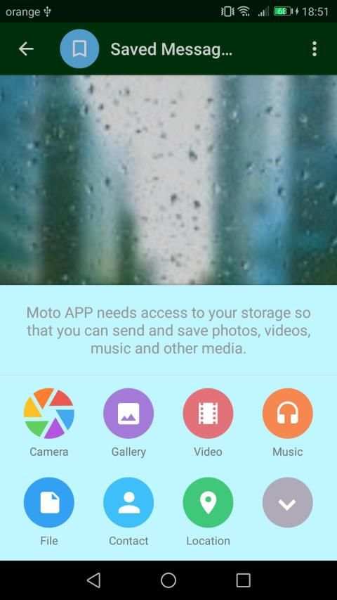 Moto APP Messenger screenshot 1