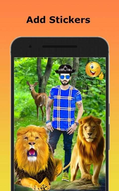 Wild Animal Photo Editor - Animal Photo Frames screenshot 15