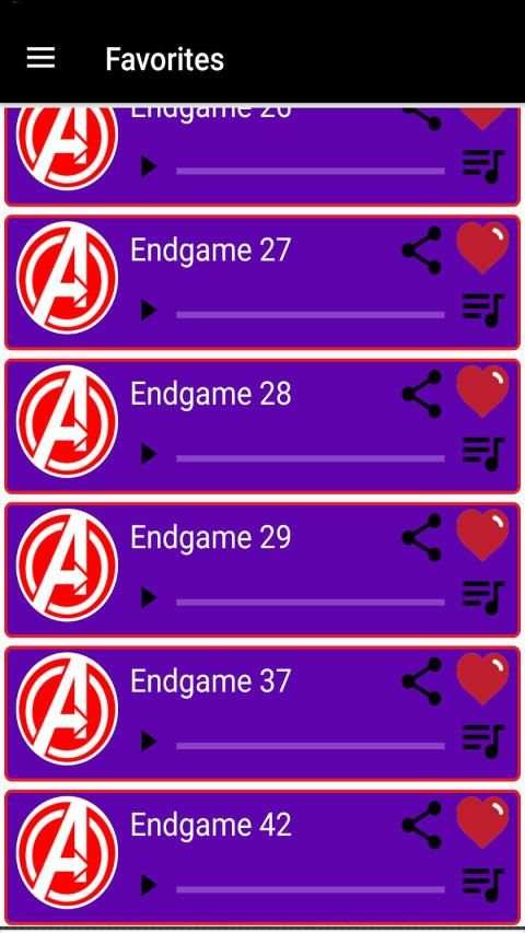 *Endgame Ringtones* screenshot 1