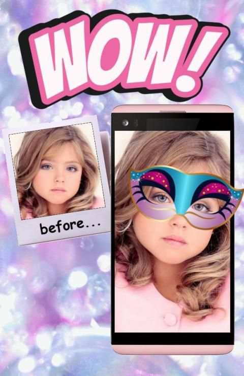 Eyes Carnival Mask New Year Photo Editor screenshot 1