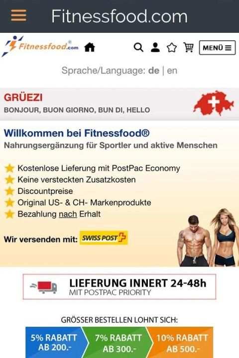 Fitnessfood screenshot 5