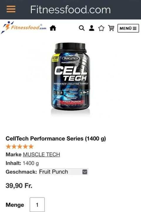 Fitnessfood screenshot 4