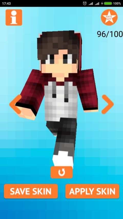 Cool Boy Skins for Minecraft screenshot 1
