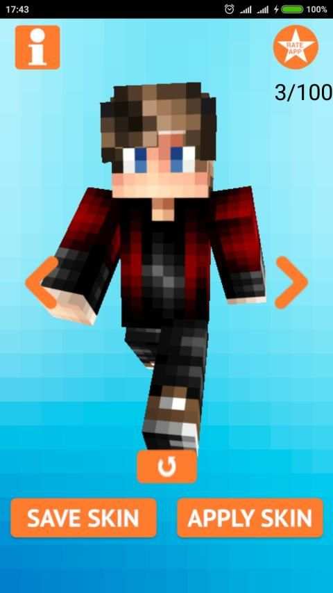 Cool Boy Skins for Minecraft screenshot 5
