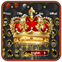 Royal Luxury Crown Keyboard Theme आइकन