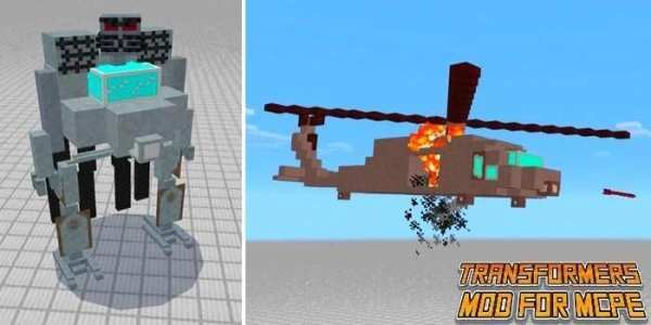 Addon Transformers Mod for MCPE screenshot 2