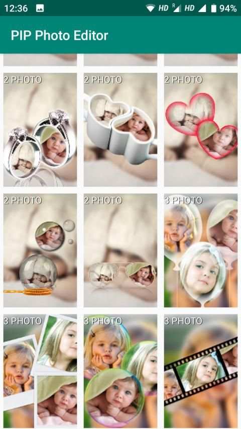 PIP Photo Editor स्क्रीनशॉट 2