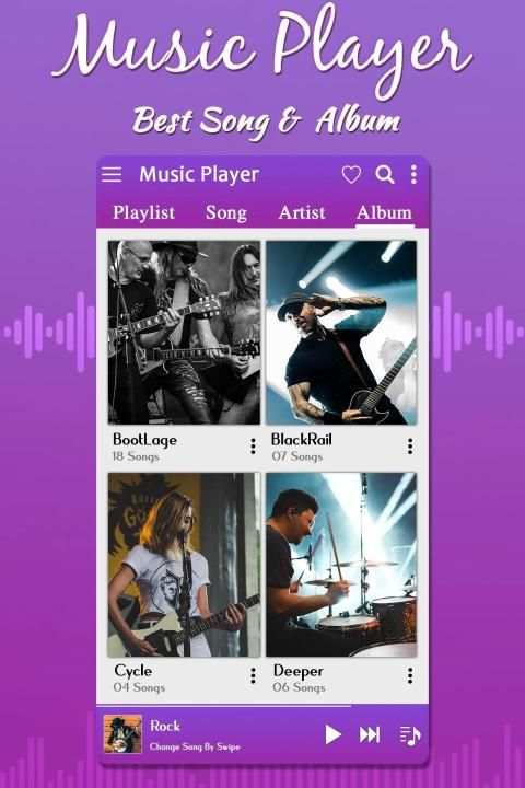 Music Player स्क्रीनशॉट 2