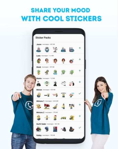 * Movies & TV Shows Sticker Packs for WhatsApp * screenshot 4