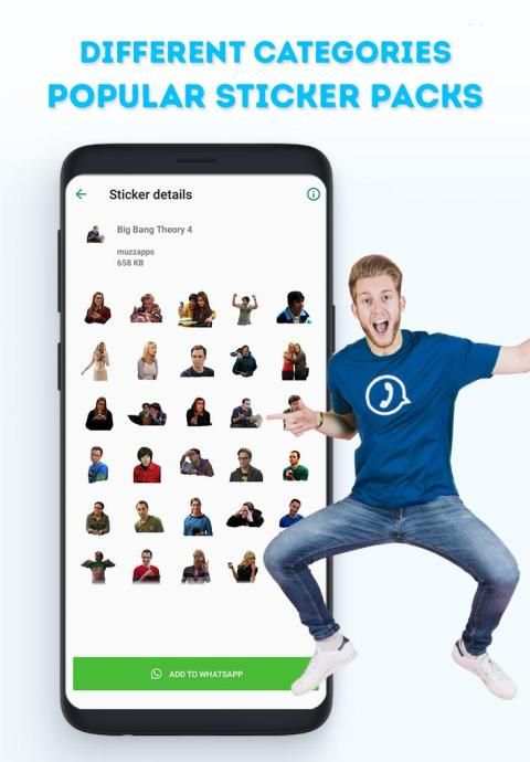 * Movies & TV Shows Sticker Packs for WhatsApp * screenshot 2