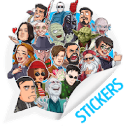 * Movies &amp; TV Shows Sticker Packs for WhatsApp * icon