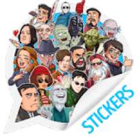 * Movies & TV Shows Sticker Packs for WhatsApp * logo