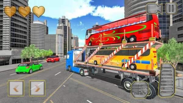 Bus Transport Trailer Truck Simulator * screenshot 10