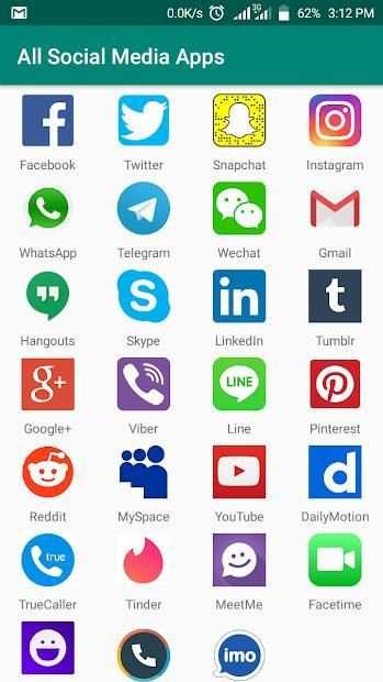 All Social Media Apps screenshot 2
