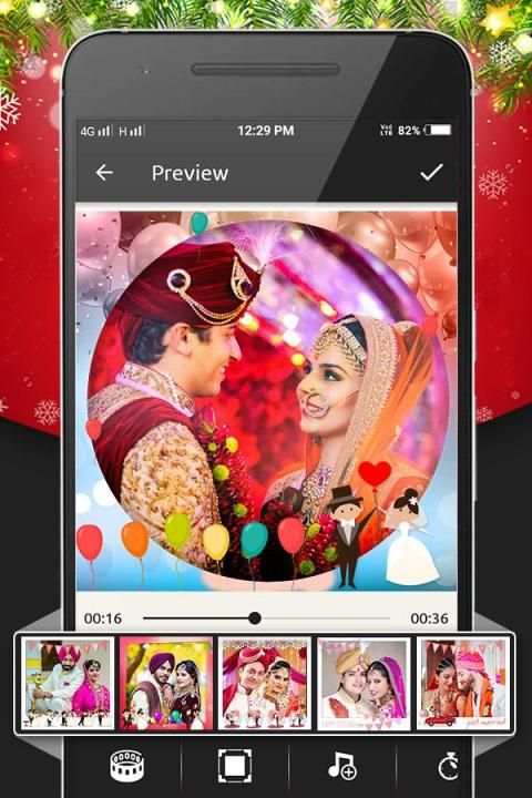 Marriage Video Maker With Song screenshot 2