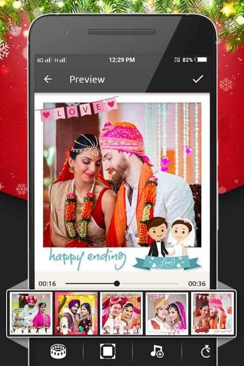 Marriage Video Maker With Song स्क्रीनशॉट 3