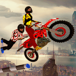 ikon TANDEM Bike Rider – 2 Men bike Riding Stunts