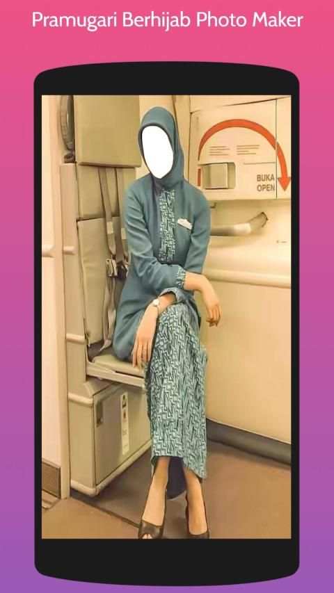 Pramugari Berhijab - Photo Suit/Montage Editor screenshot 7