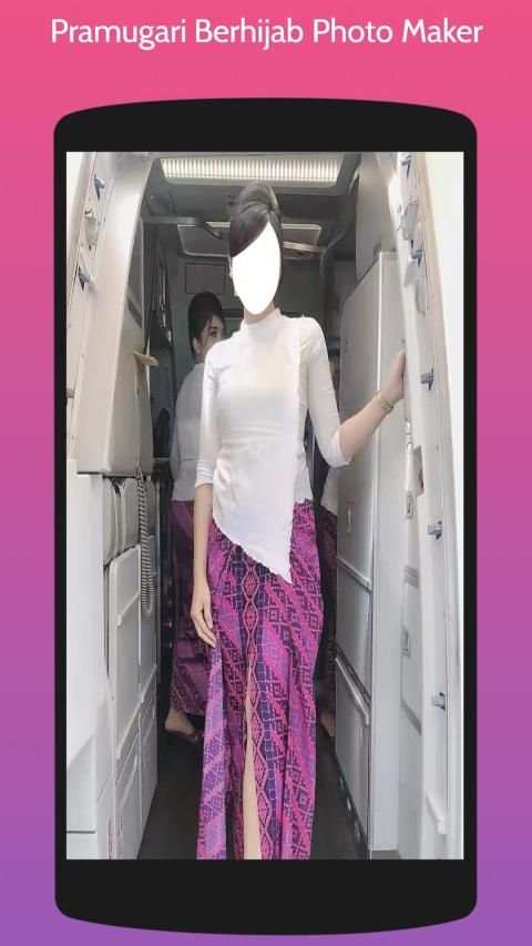 Pramugari Berhijab - Photo Suit/Montage Editor screenshot 3