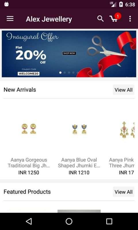 AANYA: Shop Fashion Jewellery स्क्रीनशॉट 1