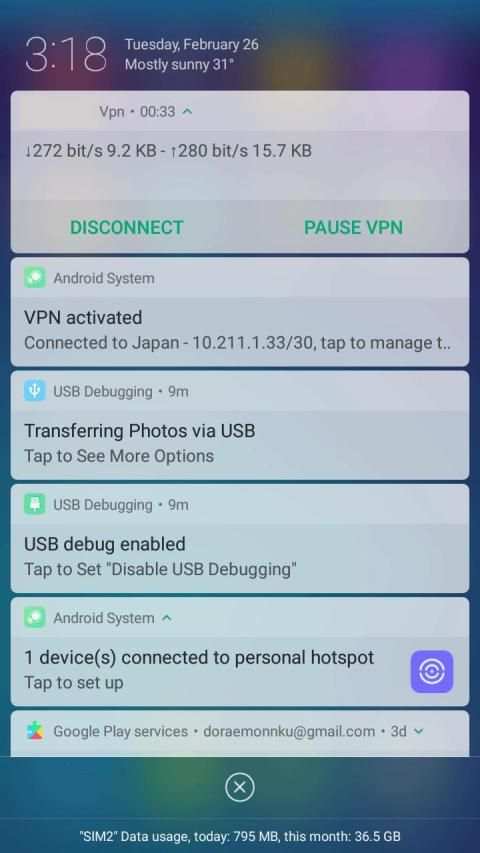 S Maxtub Vpn gratis 2019 screenshot 3