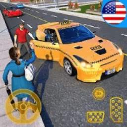 Yellow Cab American Taxi Driver 3D: New Taxi Games