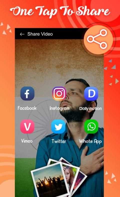 Republic Day Video Maker 2019 - Slideshow Maker स्क्रीनशॉट 4