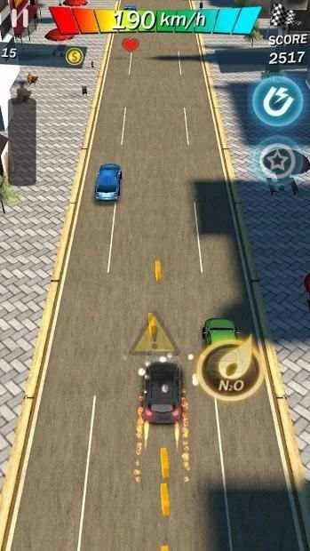 Crazy Road Racing screenshot 2