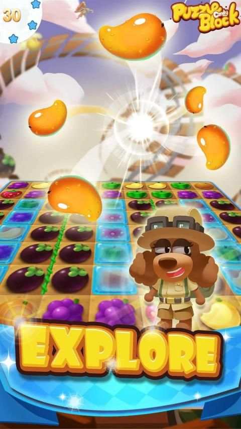 Puzzle Candy Block screenshot 1