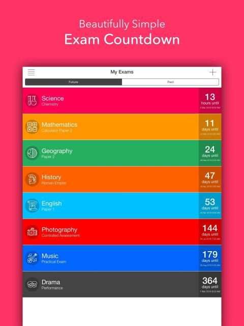 Exam Countdown Lite screenshot 4