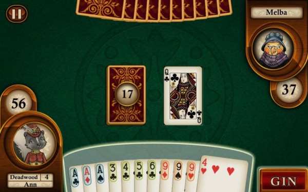 Aces® Gin Rummy Free स्क्रीनशॉट 16