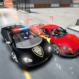 Police Car Chase Simulator 3D आइकन