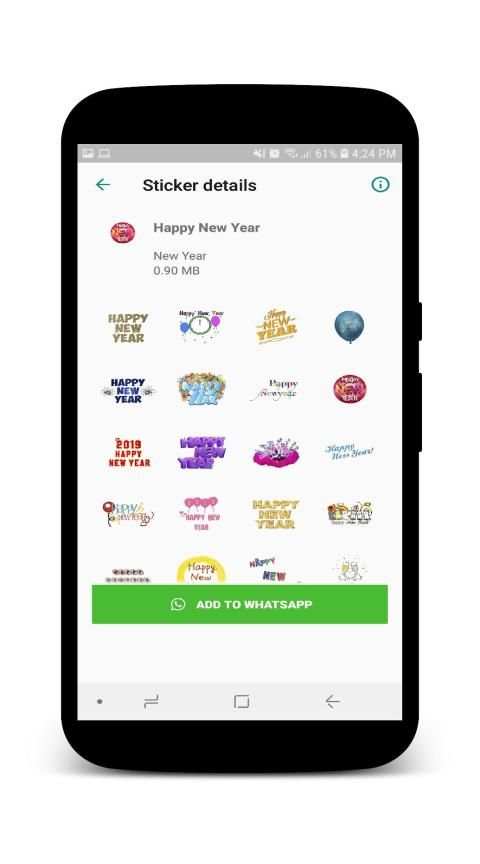 Stickers for whatApp screenshot 3