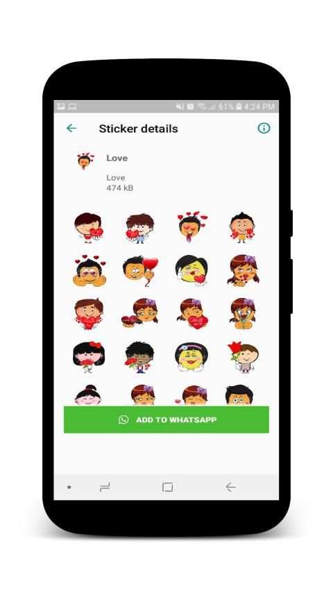 Stickers for whatApp screenshot 2