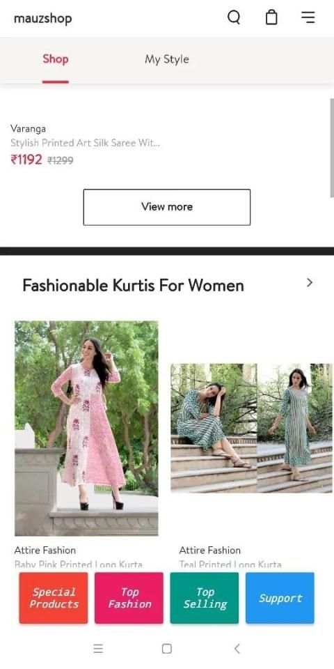 Mauz Shop-Online Shopping App screenshot 2