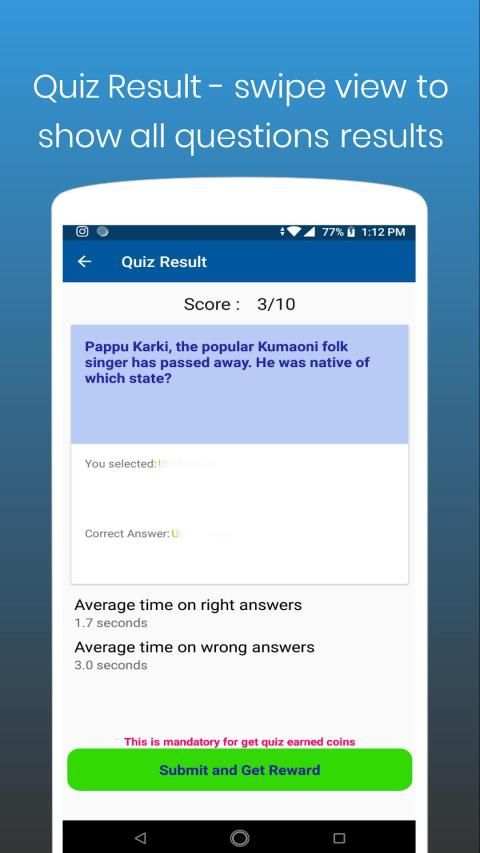 Quiz2Cash - The Learning App, Make Money screenshot 3