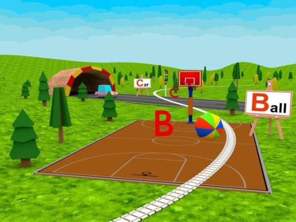 Learn ABC Alphabet - Train Game For Preschool Kids स्क्रीनशॉट 3