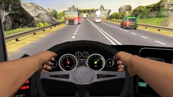 Racing in Bus screenshot 3