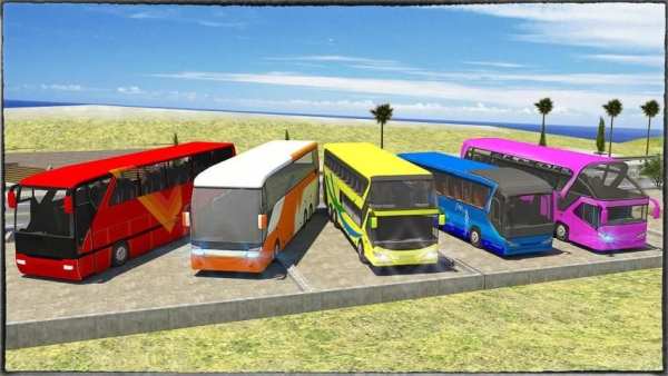 Racing in Bus screenshot 1