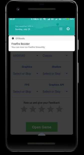 GFX Tool-Free fire Booster screenshot 1