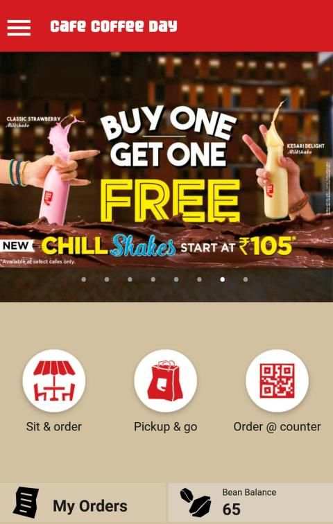 Café Coffee Day स्क्रीनशॉट 5