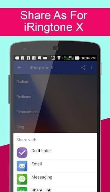 iRingtone X - iPhone Ringtone Collection 2018|2019 screenshot 1
