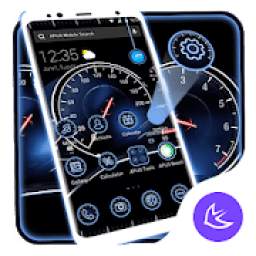 Car Dashboard APUS Launcher theme