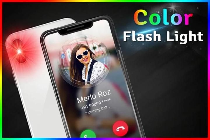 Color Flashlight: Torch LED Flash on Call & SMS screenshot 1
