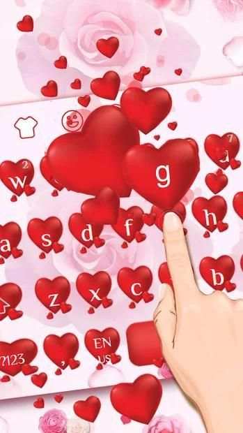 Keyboard Hati Merah screenshot 3